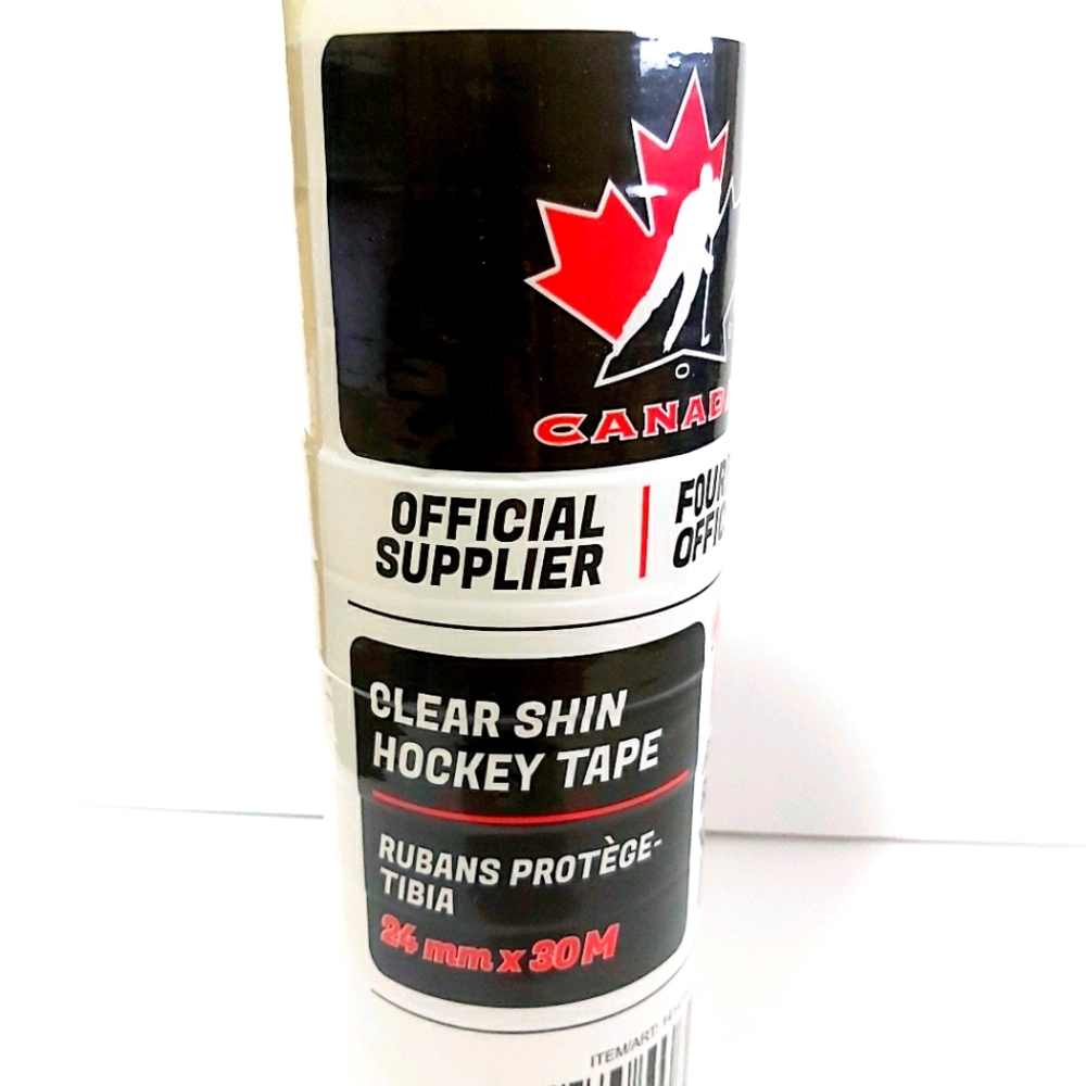 🔥Hockey Canada🇨🇦 Clear Shin Hockey Tape